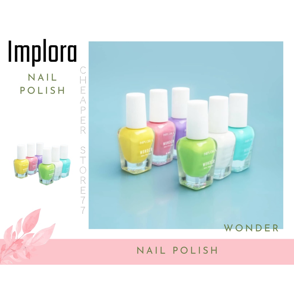 IMPLORA NAIL POLISH - HARGA PER BOTOL