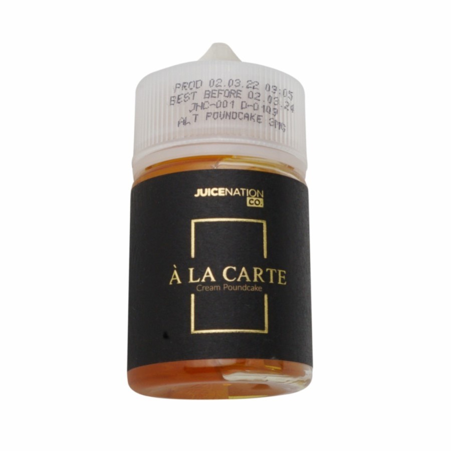 A La Carte Cream Poundcake 60ML by Juice Nation Company