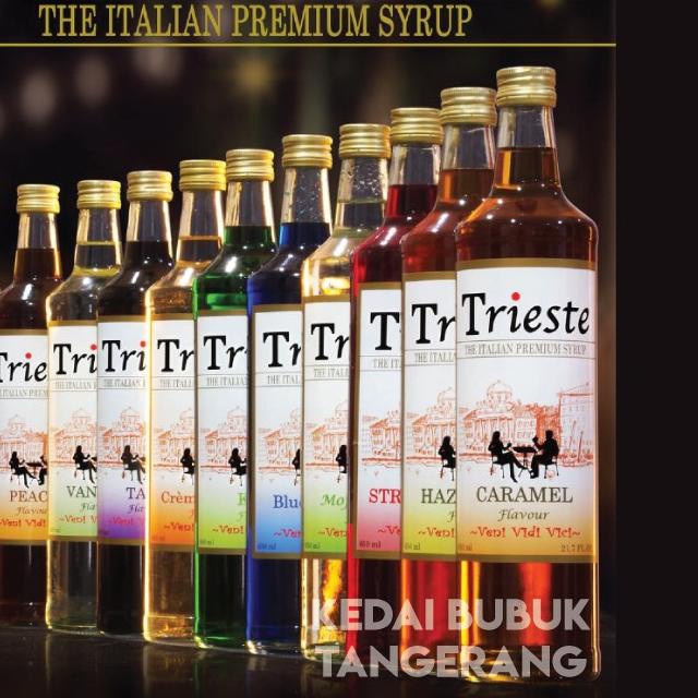 

۞ Trieste Sirup Syrup Premium Made in Italy 650ml ➧