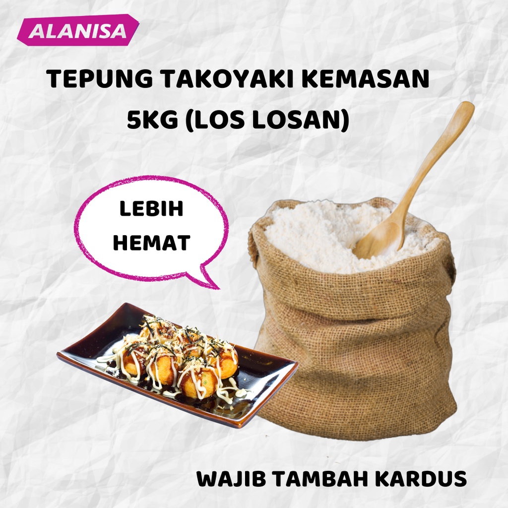 

TEPUNG INSTAN TAKOYAKI KEMASAN 5KG