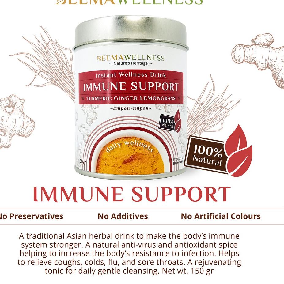 

☚ Beema Wellness Immune Support (Empon-Empon) ✳