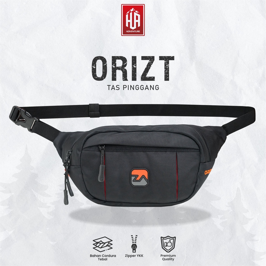 Waist Bag tas pinggang zarventure ORIZT