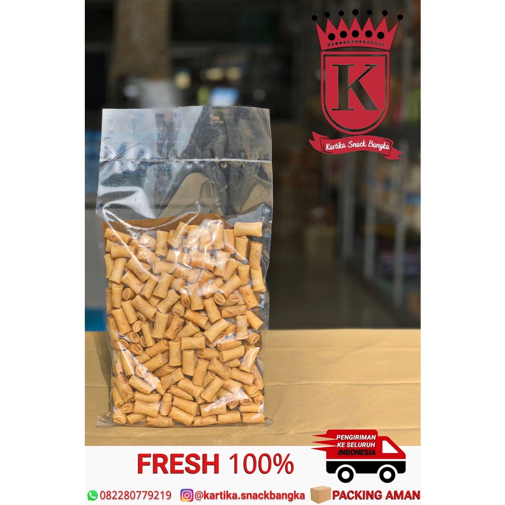 

Sumpia Udang / Samosa Udang Panjang 500gr