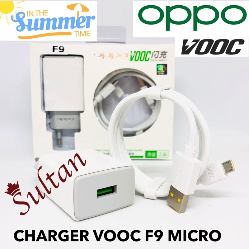 CHARGER OPPO VOOC F9 MICRO DAN TYPE C HIGH QUALITY / TRAVEL CHARGER OPPO F9 TERPOPULER BY SMOL