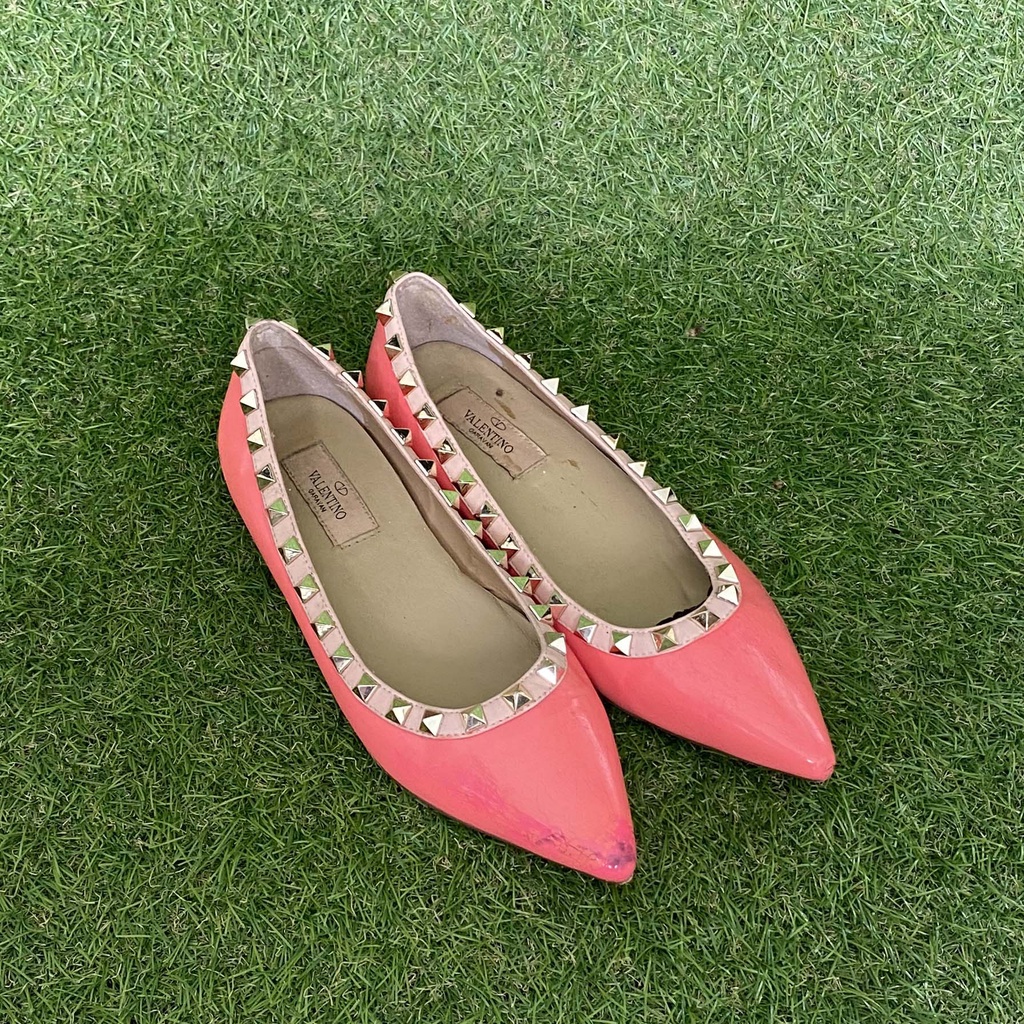 Valentino Garavani rockstud ballerina flats second