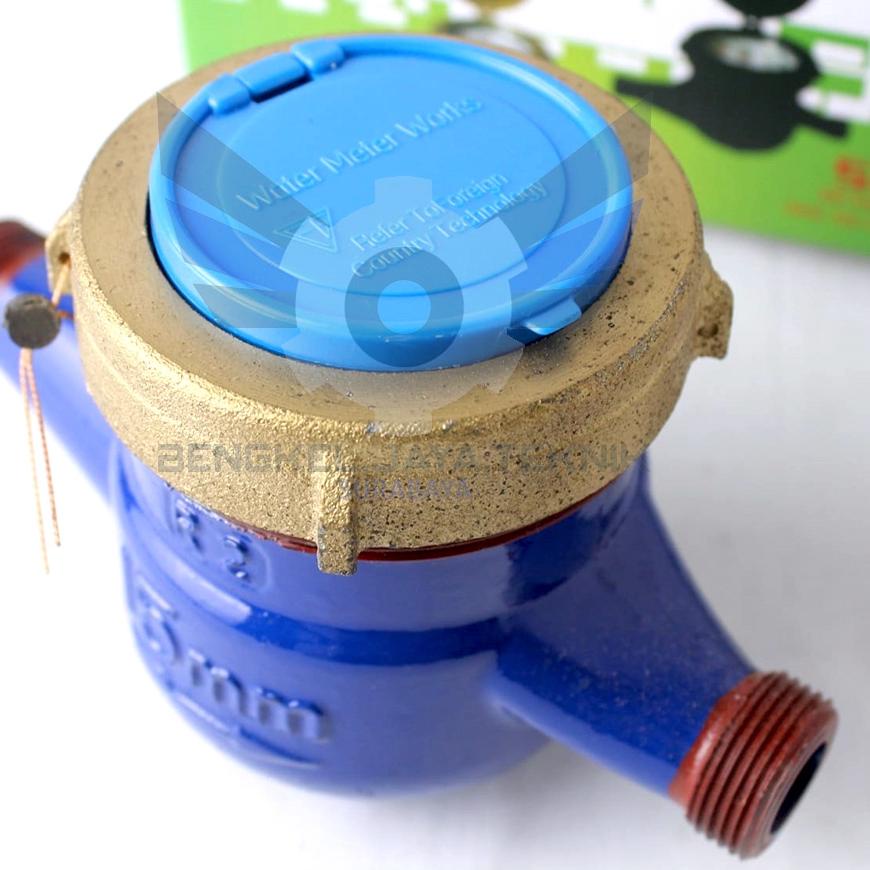 ✥ IMD Meteran Air Besi 1/2" SNI / Meteran Air 1/2 Inch Besi / Meteran Air PDAM IMD ✾