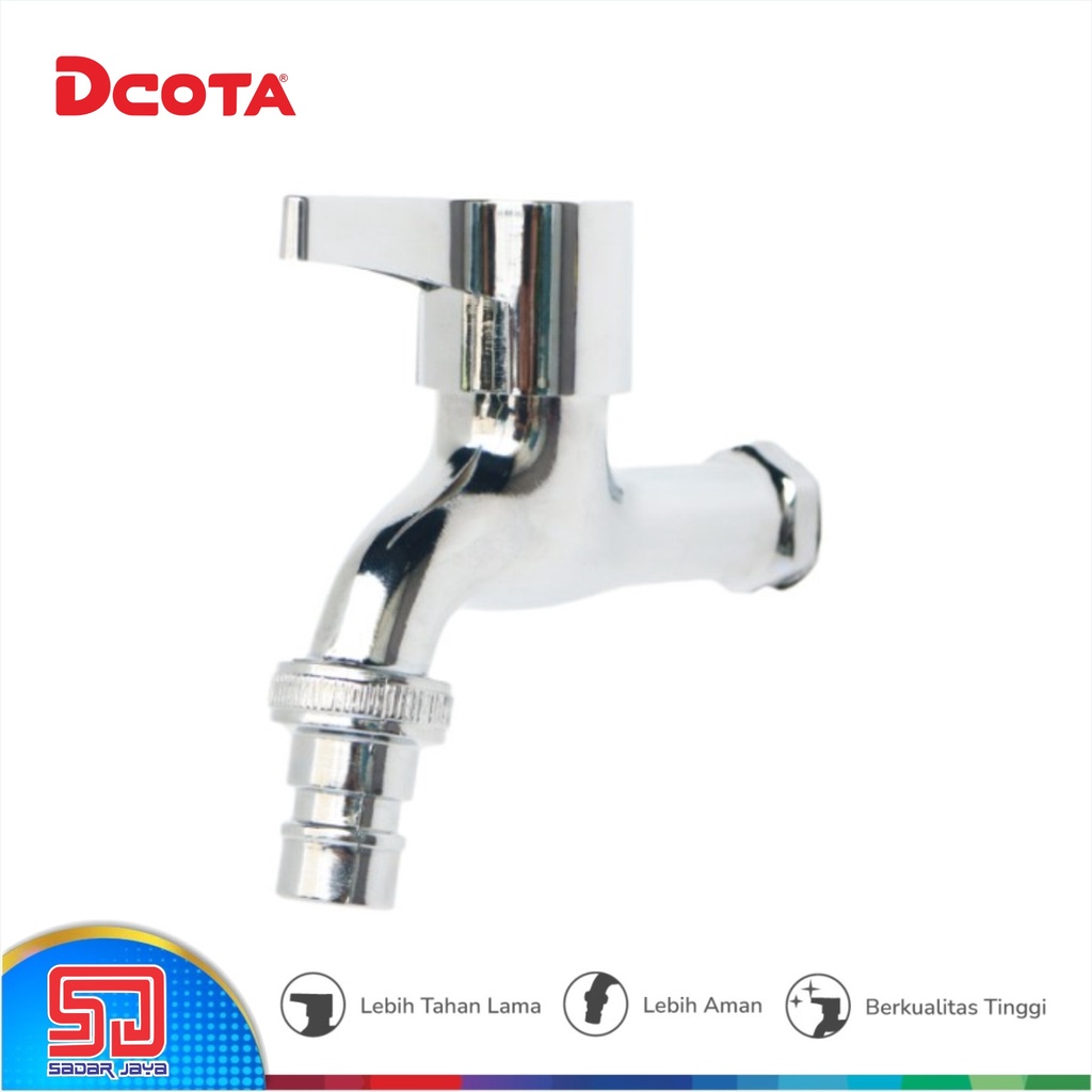 DCOTA DT 02 Kran Taman Keran Tembok 1/2&quot; Garden Tap Stainless Steel