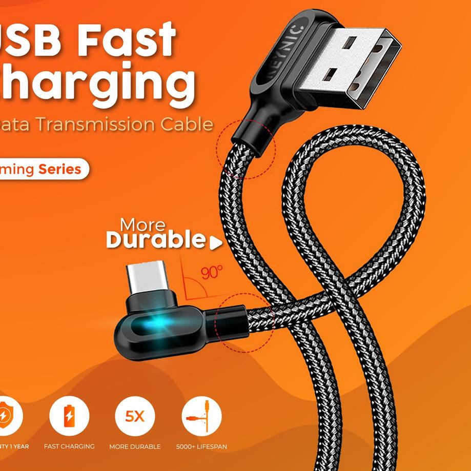 ◊ Keynic Gaming Performance Cable Fast charing and support data transmission kabel ☇