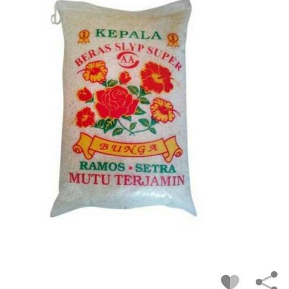 

➷ BERAS BUNGA 5KG RAMOS SETRA SLYP SUPER ☊