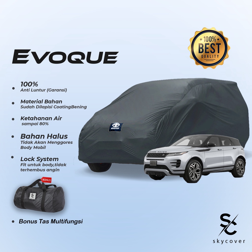 Cover Mobil Land Rover Evoque Sarung Selimut Mobil Evoque