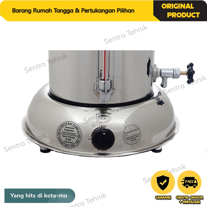 Sinatex Boiler Setrika Uap Laundry 15 Liter Siap Pakai Lengkap SINATEX Boiler Laundry