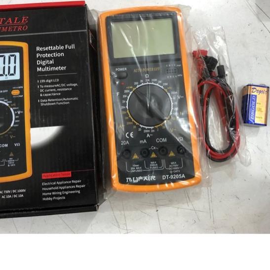 ❂ Avometer digital / multimeter digital DT-9205A Myfair DT 9205 ☆