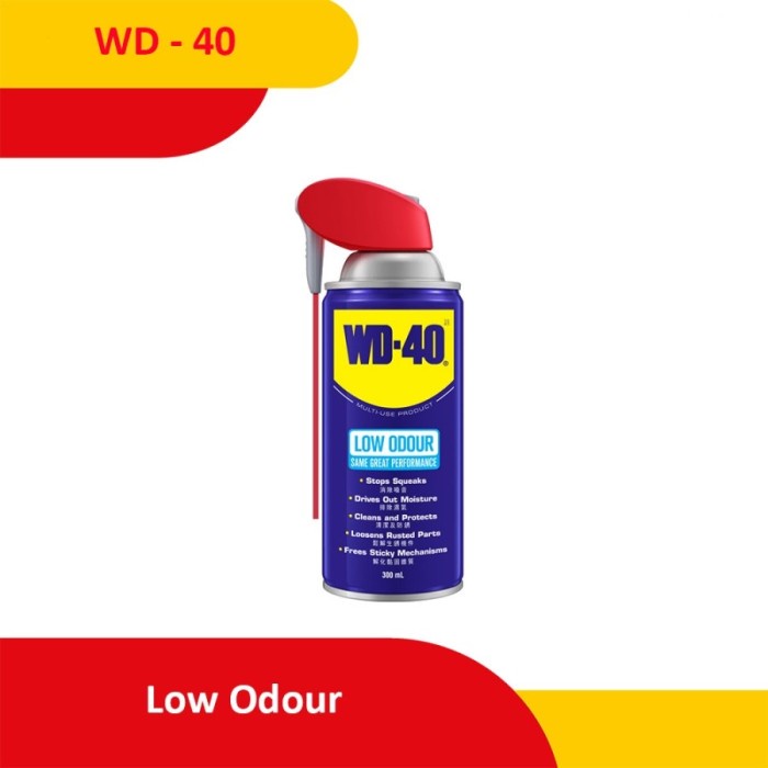 Best Seller Wd40 / Wd 40 Low Odour 300Ml Smartstraw