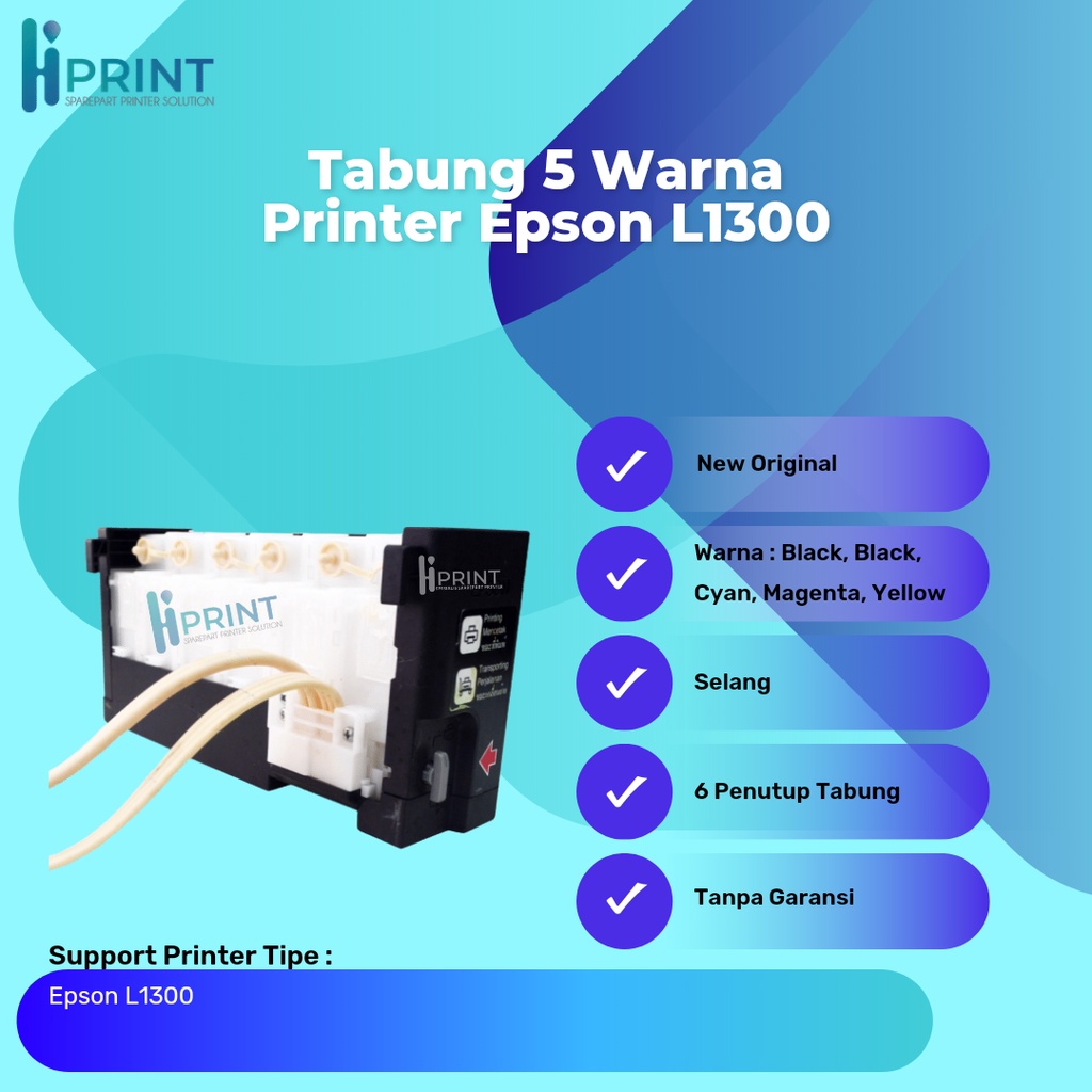 Tabung Tinta Printer Epson L1300 L 1300 New Original