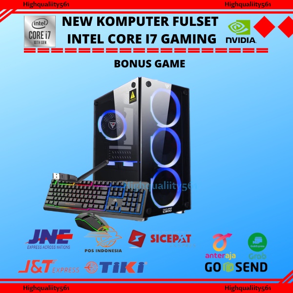 Jual Paket Pc Gaming Editing Core I F Ram Gb Gtx Super Gb Ssd Gb Komputer