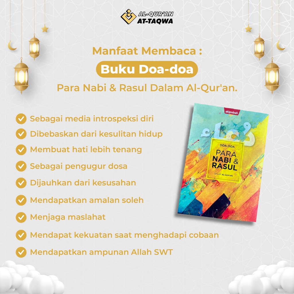 Buku Doa-Doa Nabi &amp; Rosul