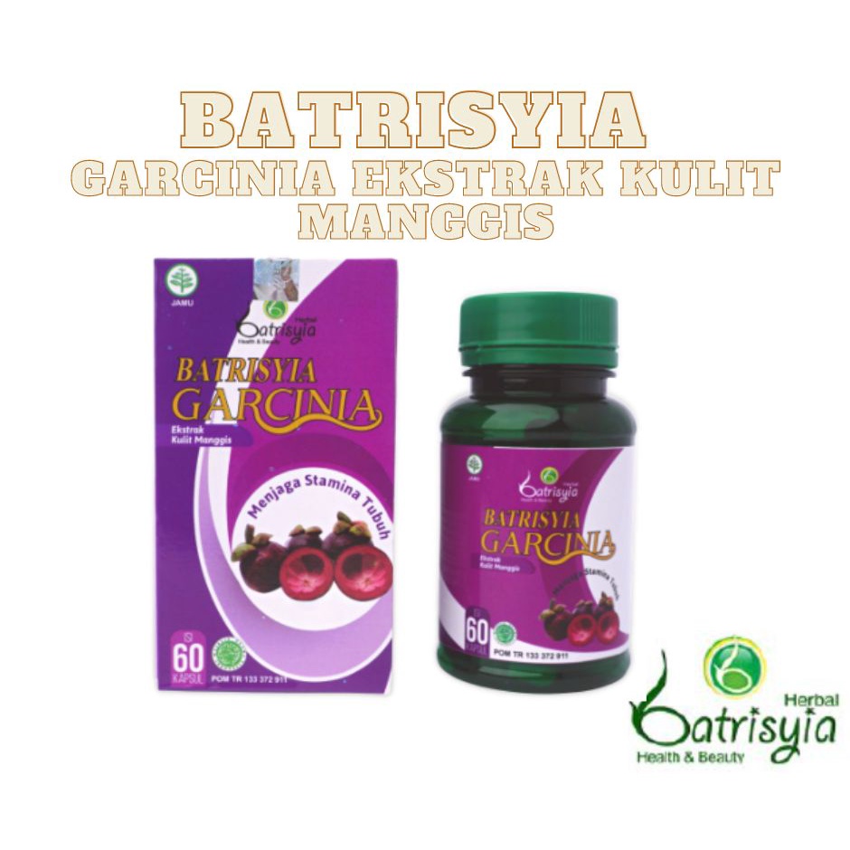 

Garcinia Ekstrak Kulit Manggis Batrisyia Herbal 60 Kapsul BATRISYIA GARCINIA EKSTRAK KULIT MANGGIS Batrisyia Herbal Garcinia 60 kapsul