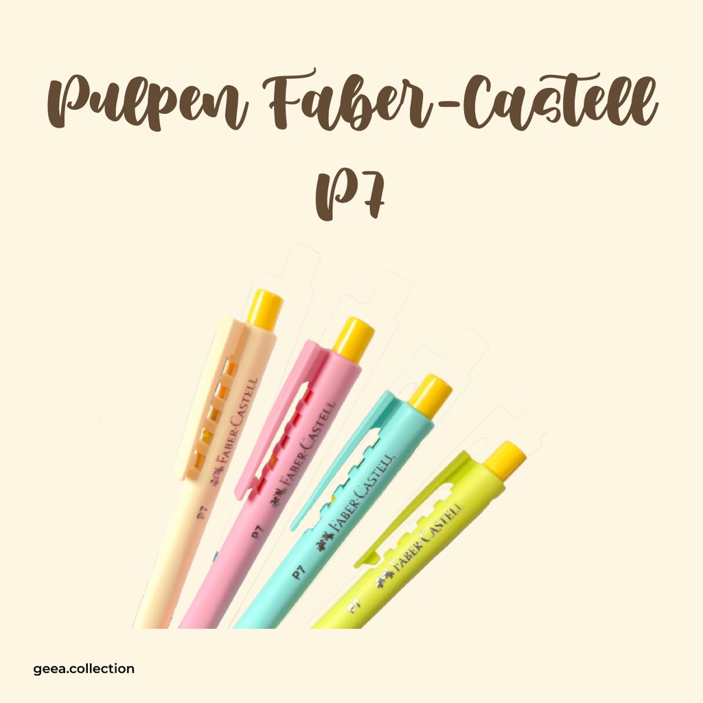 

Pulpen Faber-Castell P7