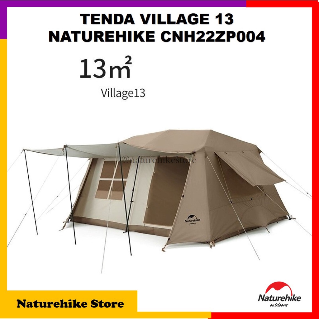 Naturehike Tenda Otomatis Village 13 Camping CNH22ZP004