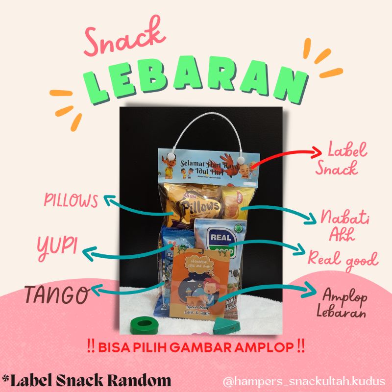 

snack lebaran/ bingkisan snack/ snack kekinian/ snack murah/ paket snack