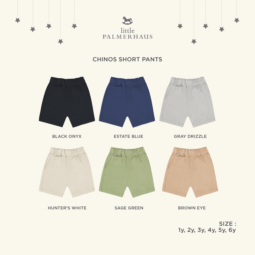 SALE Palmerhaus Chinos Chino Cotton Shorts Celana Pendek Anak 1 - 6 Tahun