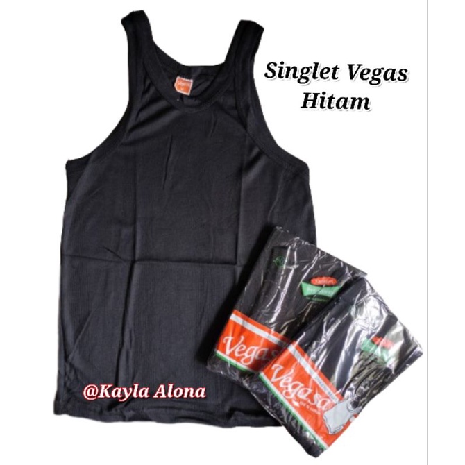 Singlet Kaos Dalam Cowok PUTIH VEGAS / VEGASA