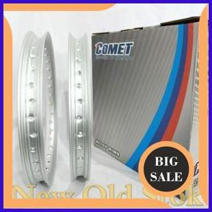 perkakas velg set ring 17 2pcs 140 x 140 type u shape comet silver 140ZZ3