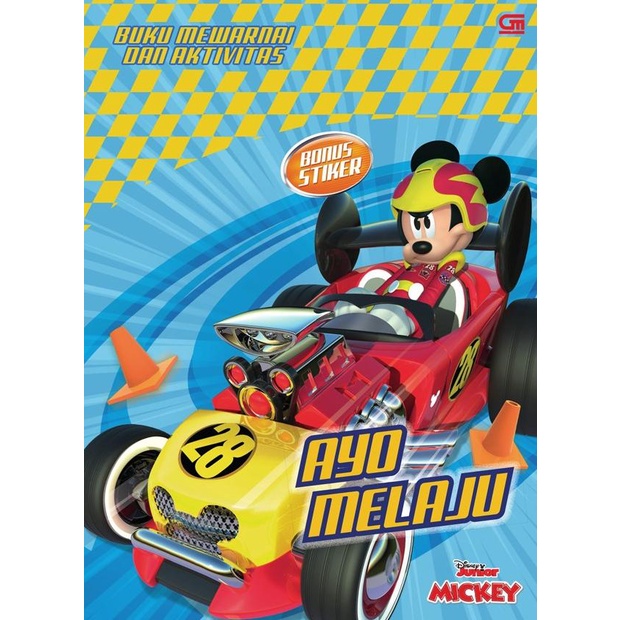 

Mickey And The Roadster Racers: Ayo Melaju - Buku Mewarnai &