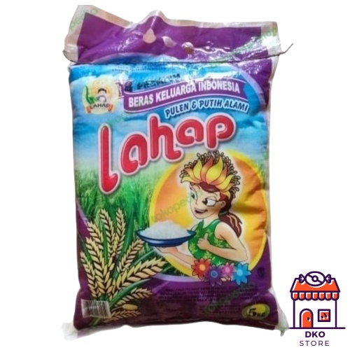 

Beras LAHAP - 5 Kg - Beras Pilihan Bermutu Berkualitas