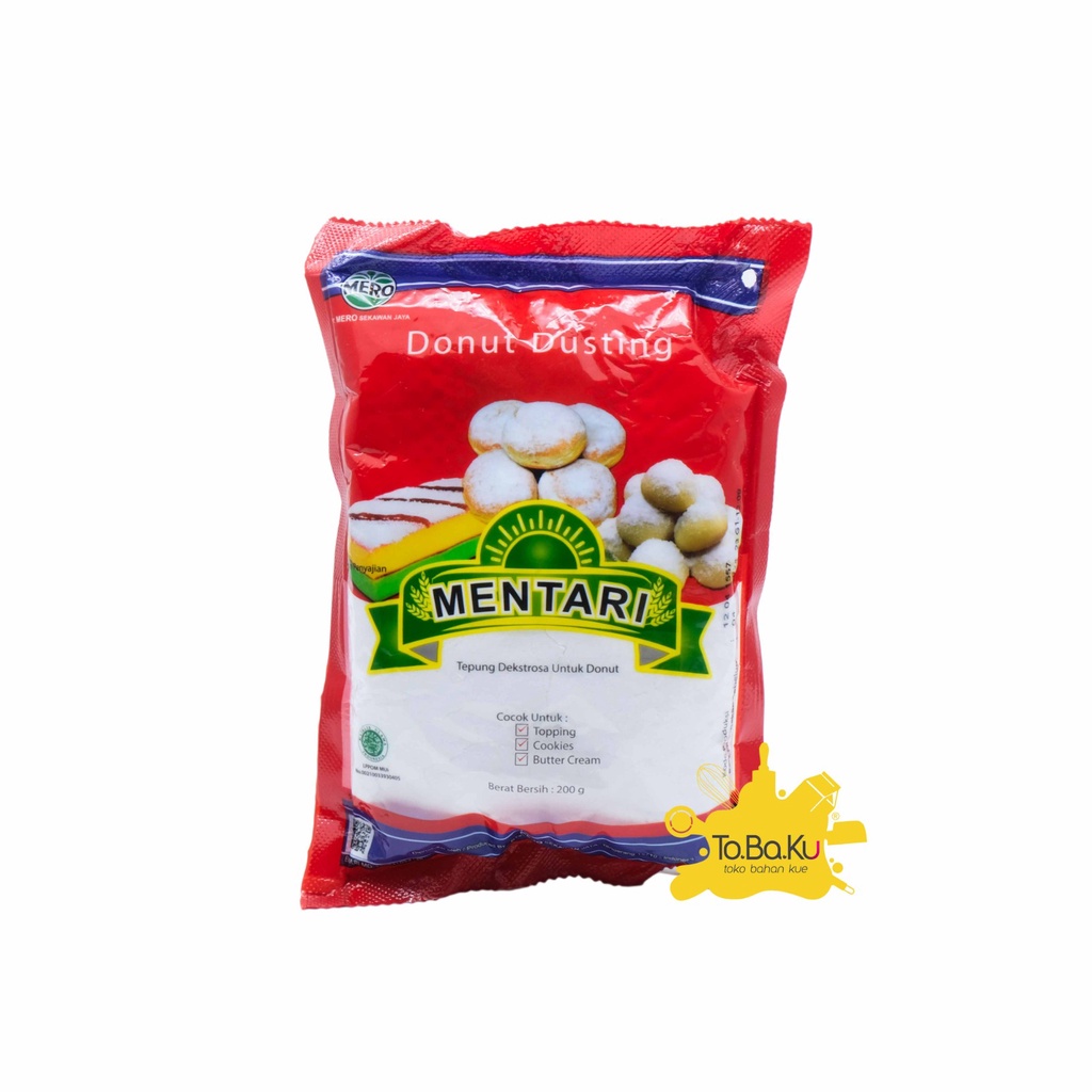

Mentari Gula Donat kemasan 200gr
