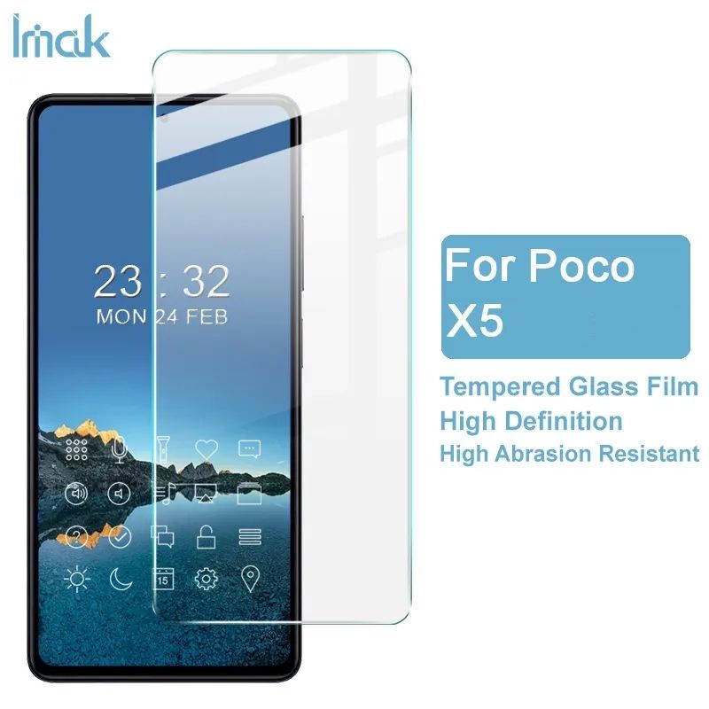 IMAK Xiaomi Poco X5 5G Premium Tempered Glass H