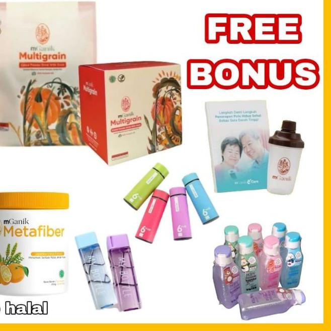 

♦ COD & TERBUKTI Mganik Metafiber Multigrain Original 100% Untuk Darah Tinggi ori ➢