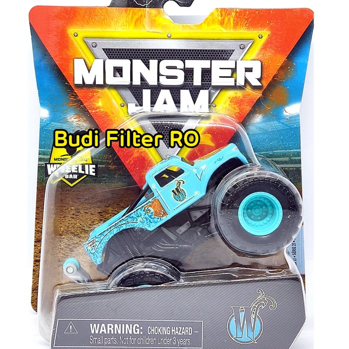 WONDER WOMAN WHEELIE BAR - MONSTER JAM MOBIL MONSTER TRUK TERLARIS