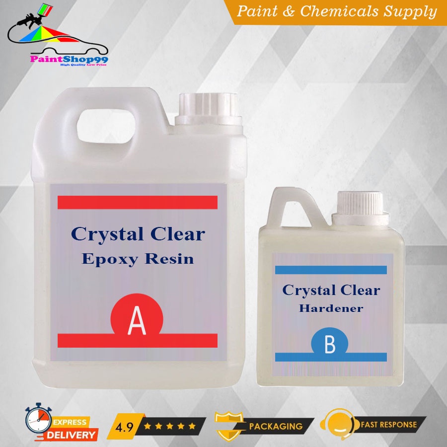 EpoClear Epoxy Resin Bening Crystal Clear 1,5Kg