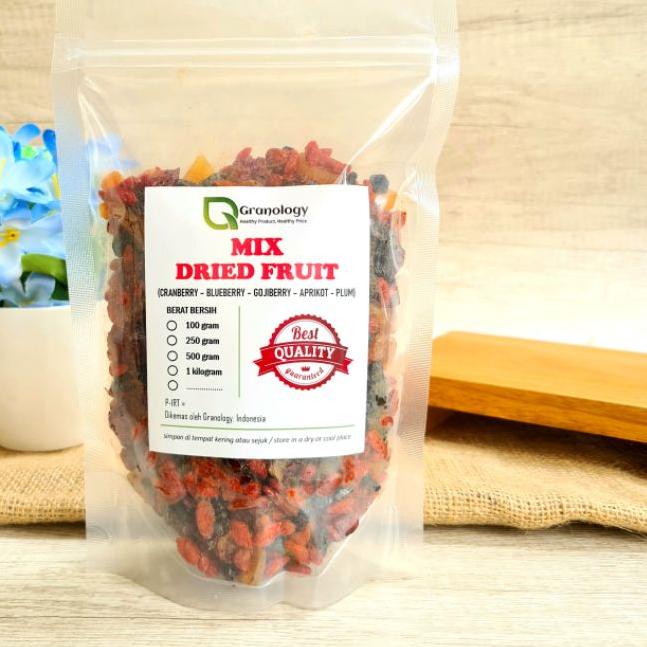 

☟ Mix Fruit 500 gram (Blueberry, Cranberry, Gojiberry, Aprikot & Plum) ➽