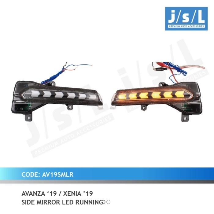 Lampu LED Sen Spion JSL Running Avanza/Xenia 2019 Up, Rush/Terios 2019 Up