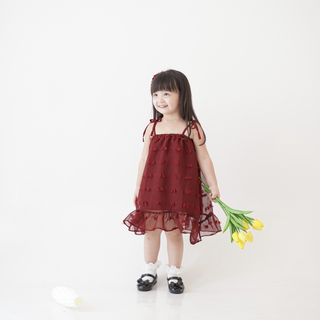 LITTLE JENT Pauline Mini Dress | Dress Baju Pesta Anak Perempuan Ulang Tahun Party