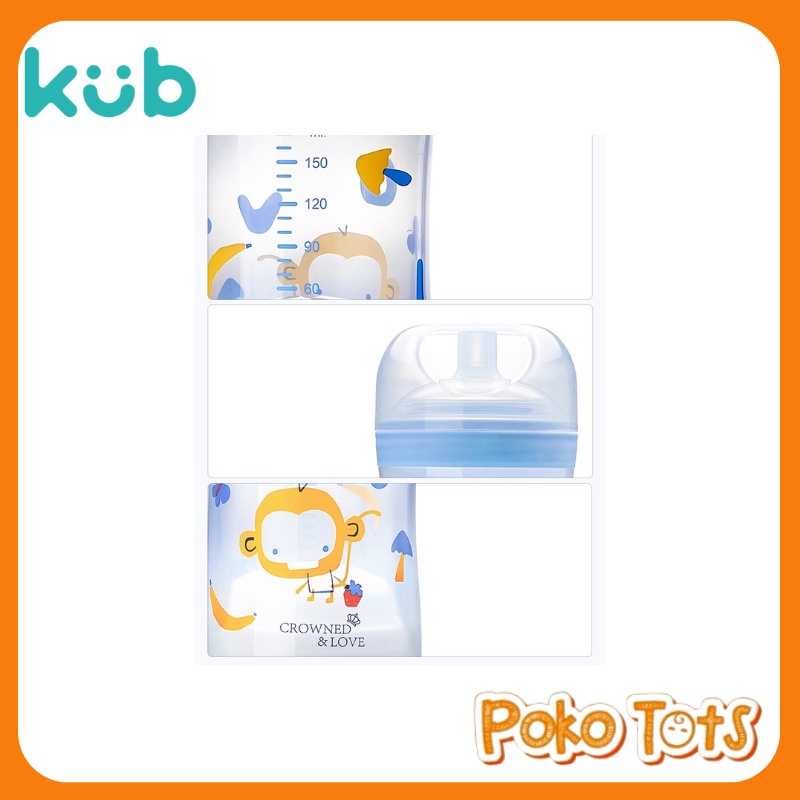 KUB Cereal Nursing Bottle 180ml Botol Minum MPASI Bayi KUB