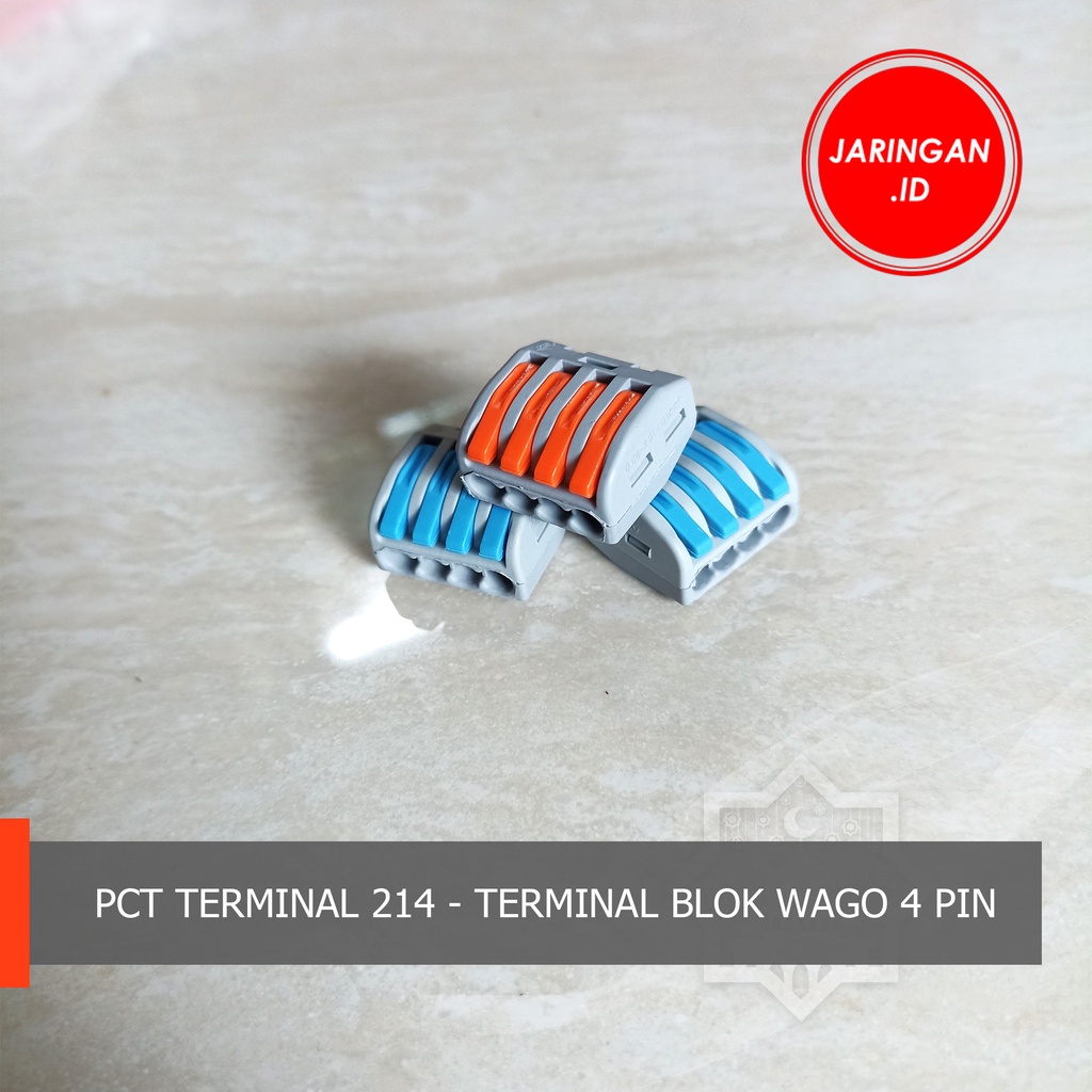 PCT TERMINAL 214 - TERMINAL BLOK WAGO 4 PIN