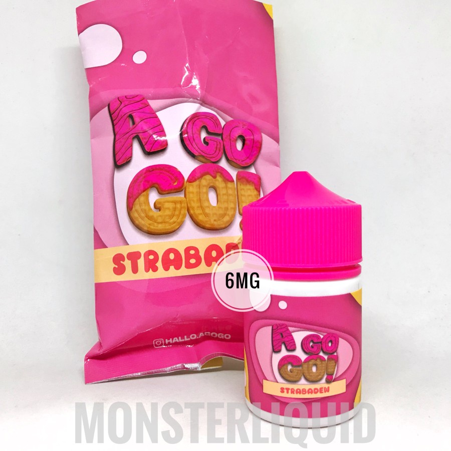 AGOGO STRABADEW STRAWBERRY BANANA HONEYDEW BY G.O.W 6MG 60ML