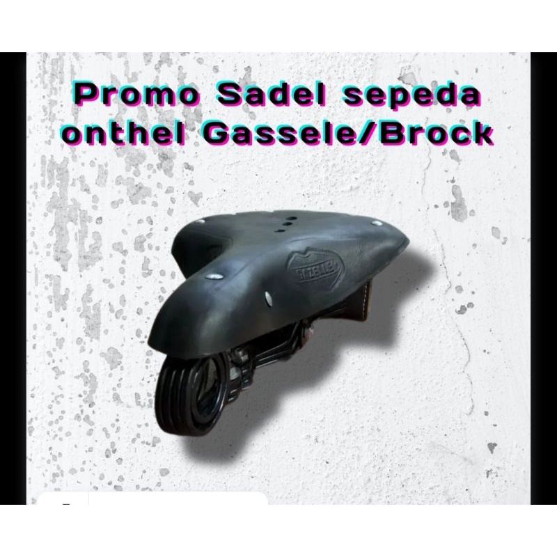 promo Jok sepeda onthel Gazelle,kebo,kwalitas terjamin,kulit Asli satu lembar #sadelonthel #aksesori