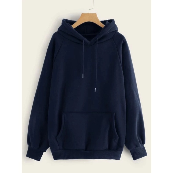 MakeGrosir - [FLEECE] Sweater Hoodie Oversize Polos Basic