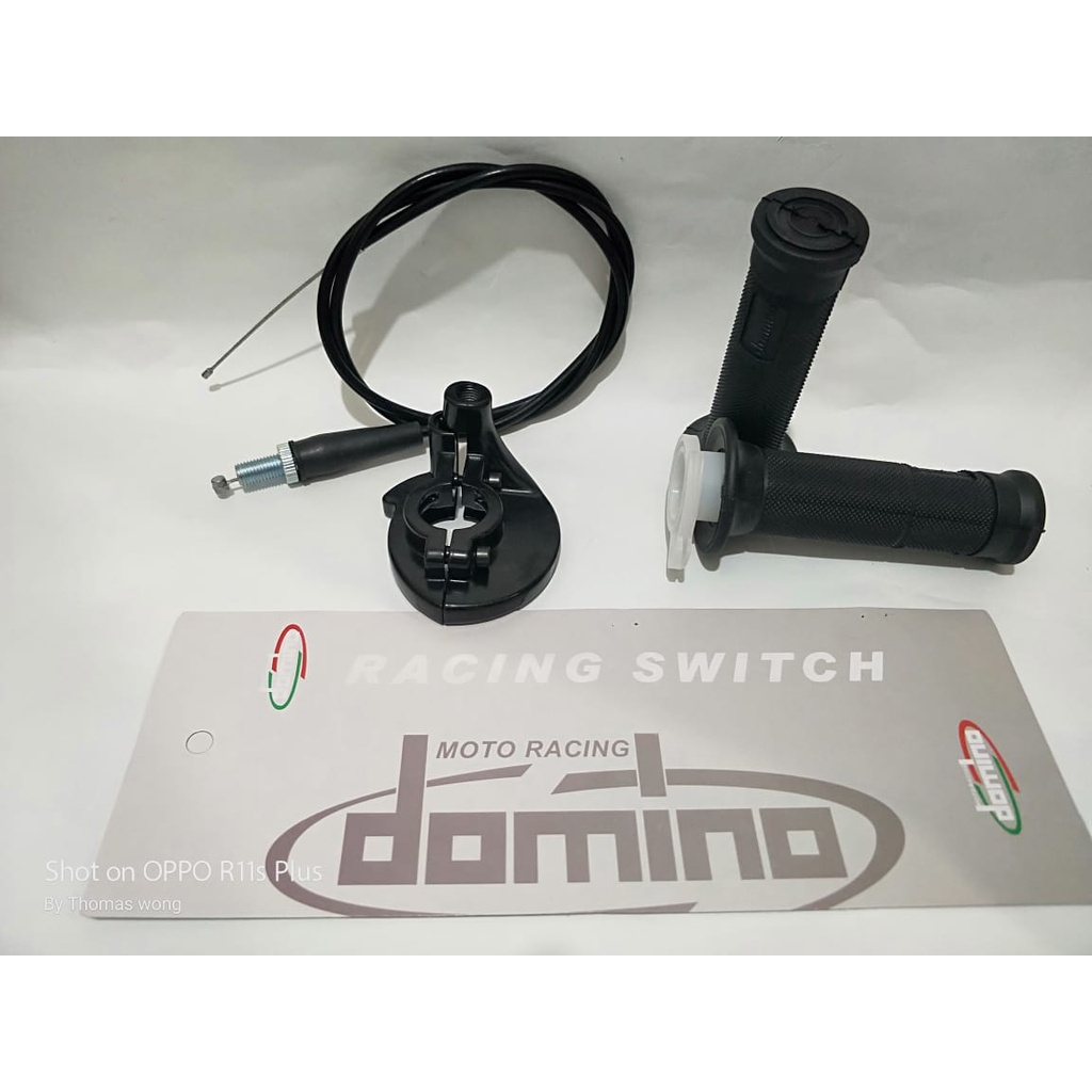 Paket murah gas spontan domino 1 kabel 130cm universal semua jenis motor bebek,karbu