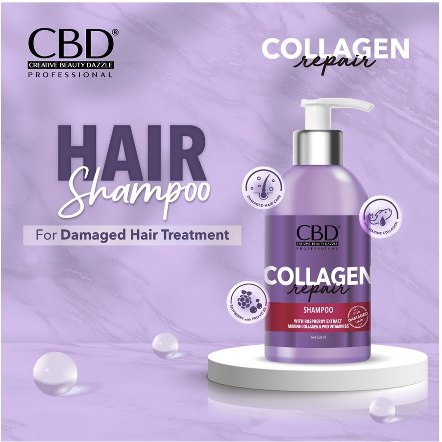 CBD COLLAGEN Repair Shampo|Conditioner|Hair Mask