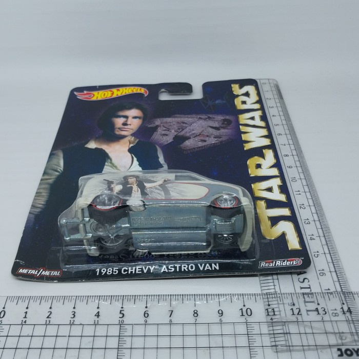 HOT WHEELS REAL RIDERS STAR WARS CHEVY ASTRO VAN TERLARIS