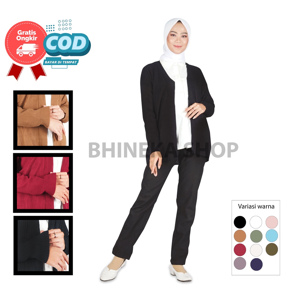 Cardigan Rajut Wanita Cardigan Knit Premium Cardigan Bresca