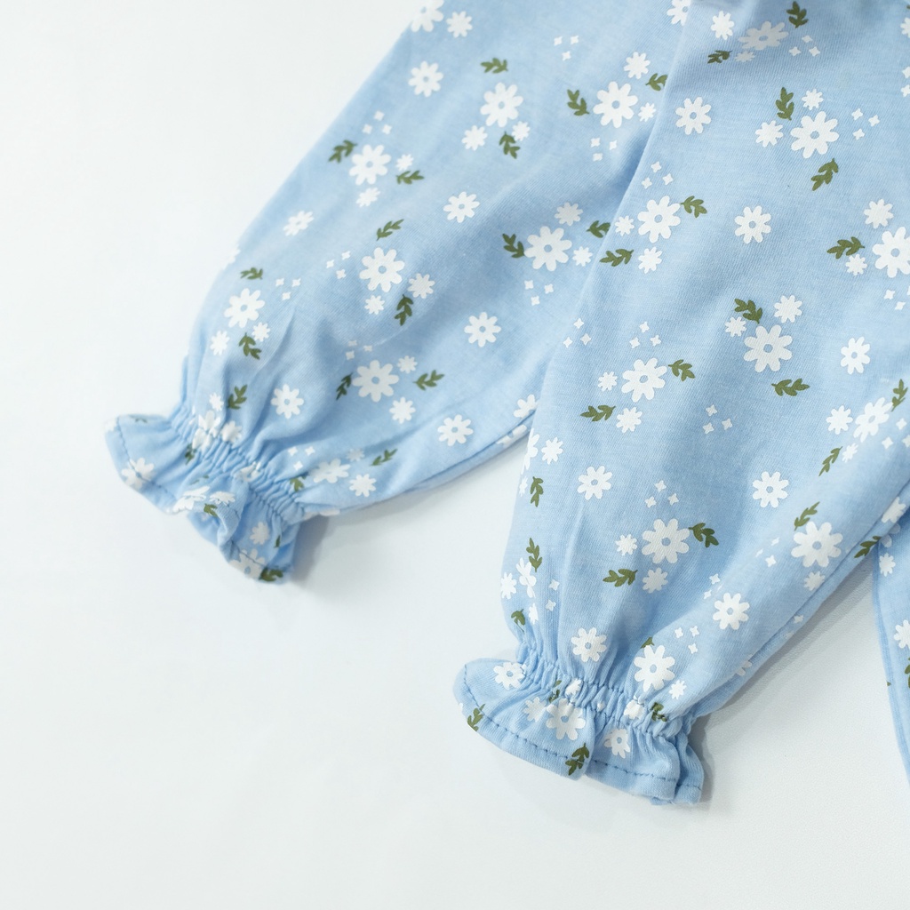 Nice Kids - Baby Flower Dress Terusan Bunga Lengan Panjang Anak Bayi