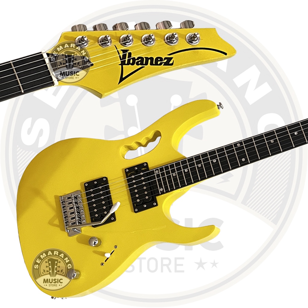 Gitar Elektrik Ibanez Jem Yellow Custom Standart