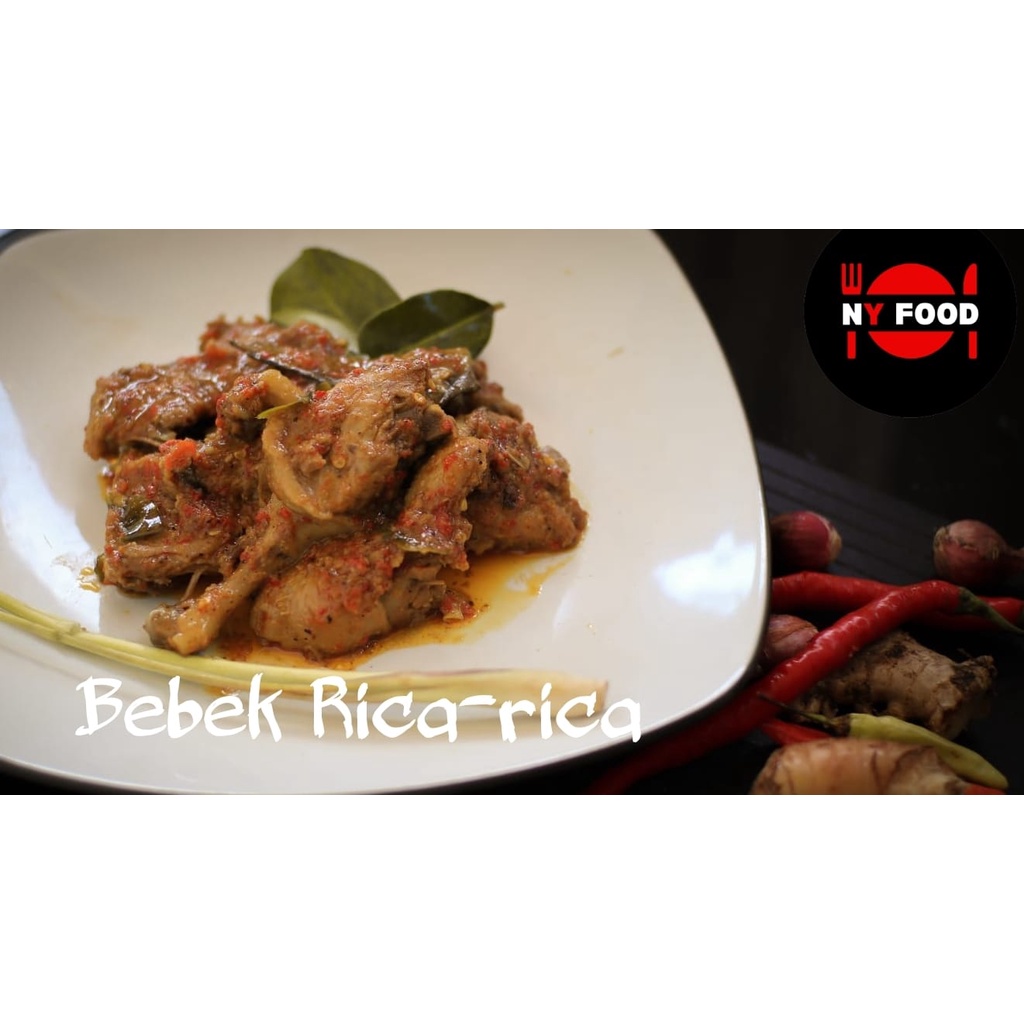

PROMO Makanan Siap Saji Makan Instan Instant Bebek Peking Rica Rica Kuliner Tradisional Rumahan Murah Masak Enak Original NY FOOD Hari Raya LEbaran Buka Puasa Sahur Natal Ready to Eat Usaha kuliner kekinian viral 1000 Gram