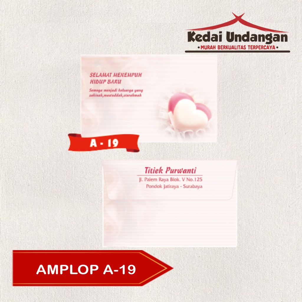 

Amplop Falah Motif A-19 Isi 50 Lembar Tanpa Tulisan